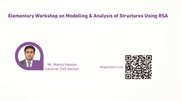 Elementary workshop on Modeling & Analysis of Structures Using RSA